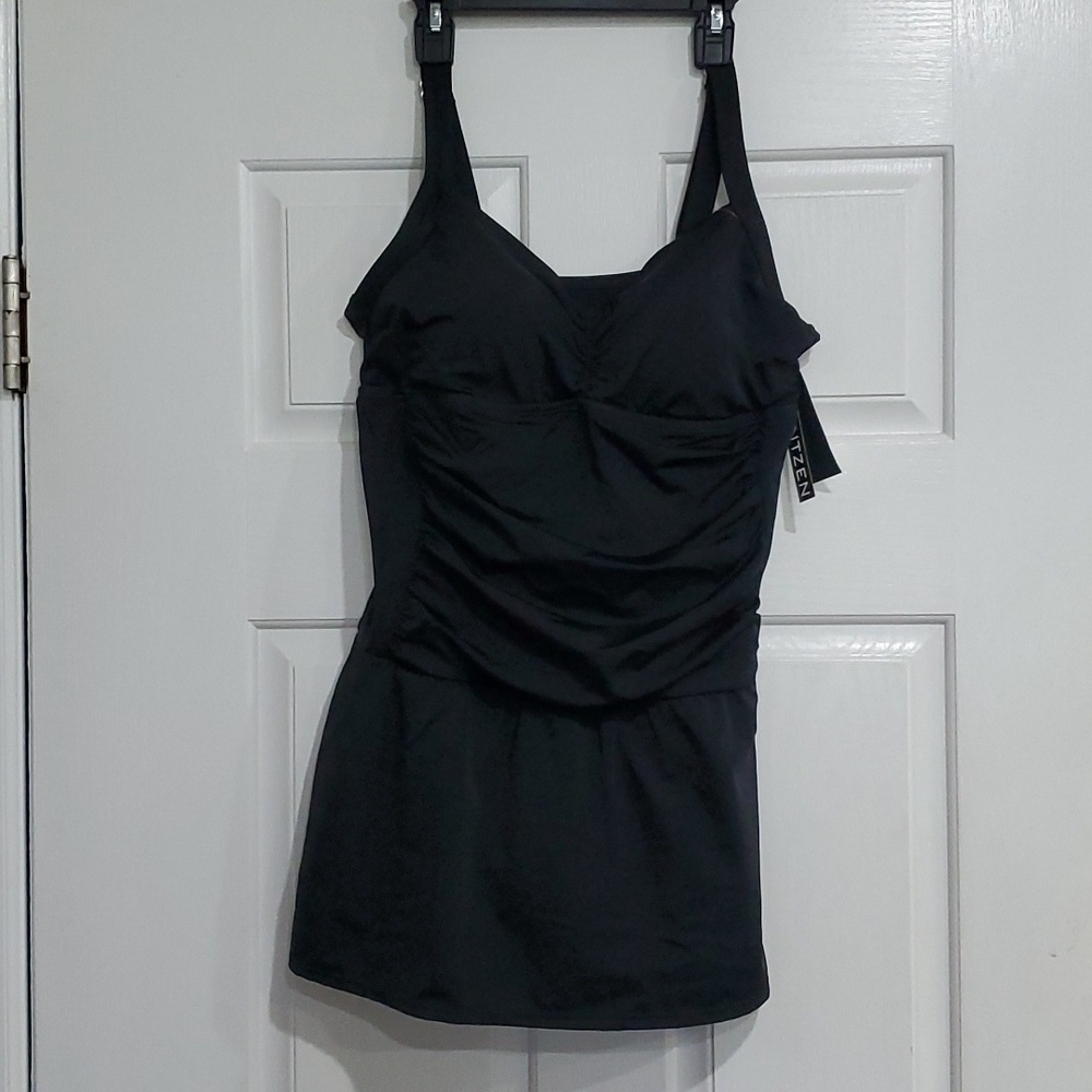 NWT JANTZEN one piece swimsuit size 14